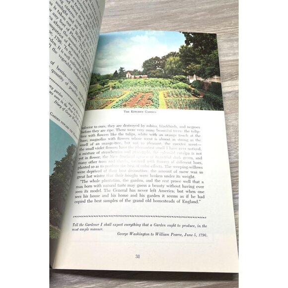 Mount Vernon An Illustrated Handbook Color Photos 1968 Travel Guide - Picture 9 of 11